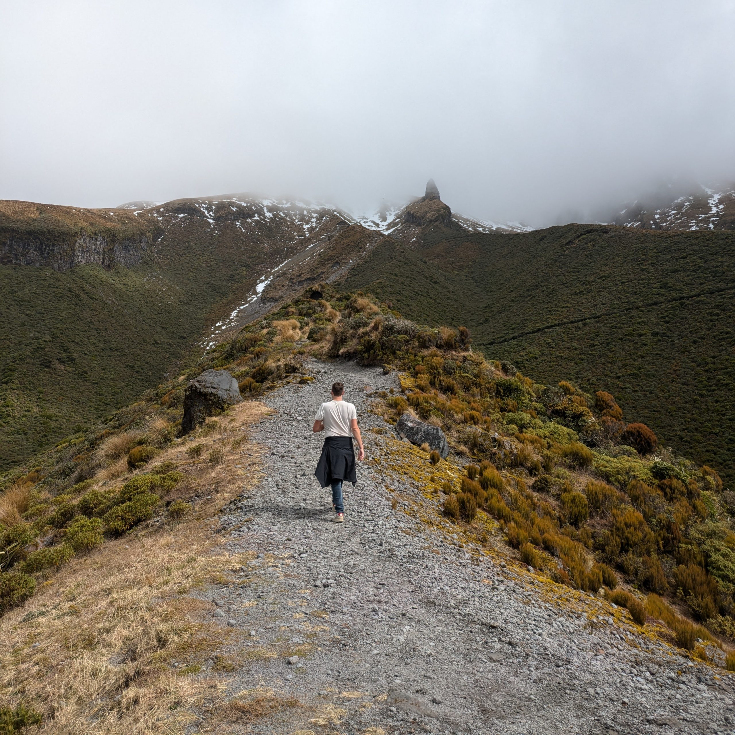 Day 372 – Walking up an active volcanic mountain