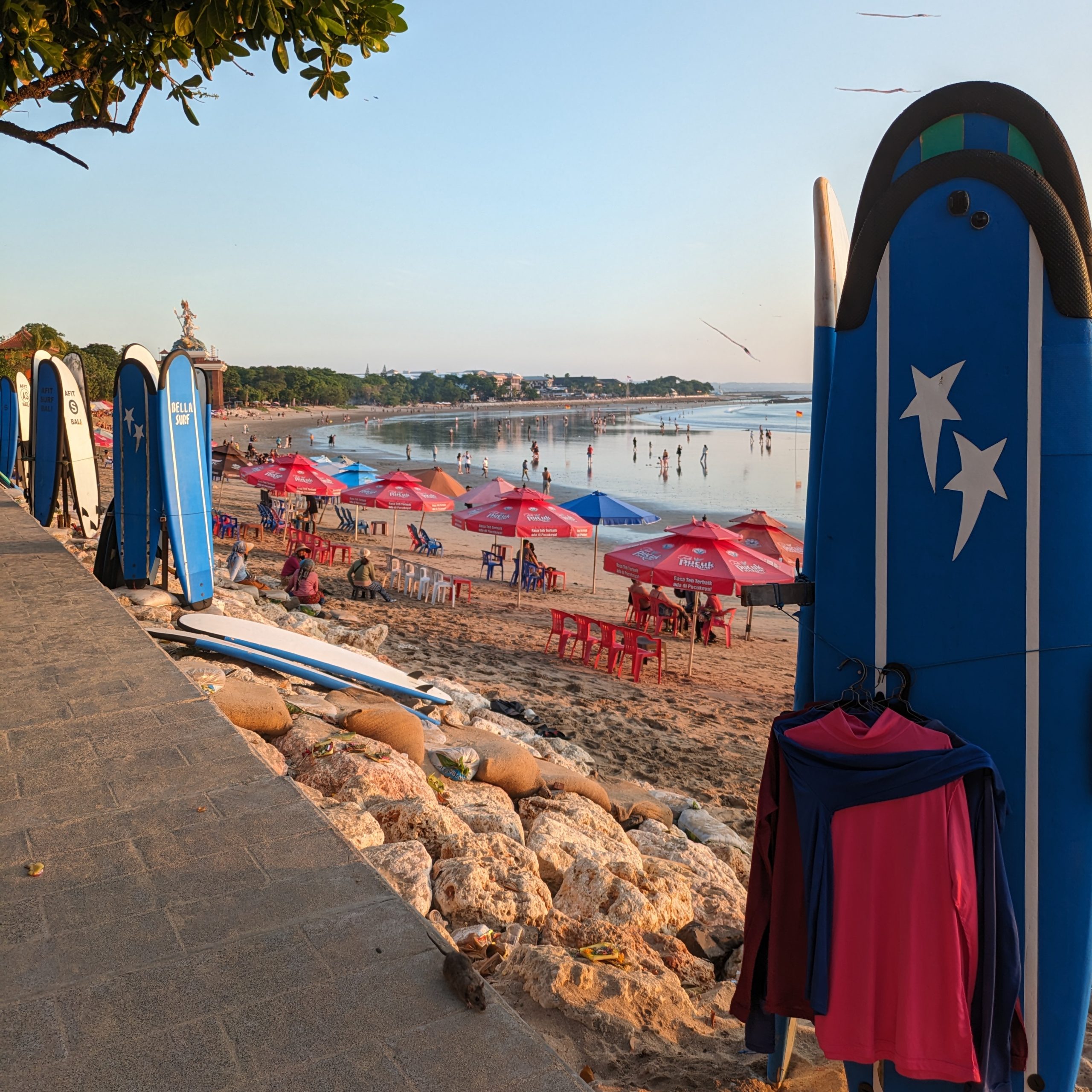 Day 235 – Beach bathing and sun surfing